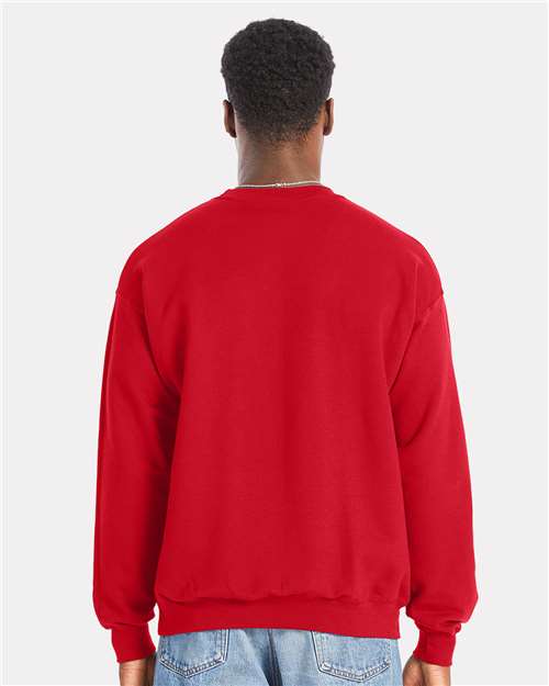 Hanes RS160 Athletic Red — on model back