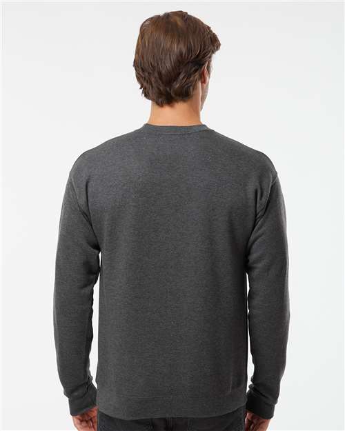Hanes RS160 Charcoal Heather — on model back
