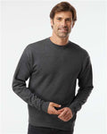Hanes RS160 Charcoal Heather — on model front