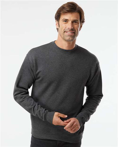 Hanes RS160 Charcoal Heather — on model front