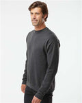 Hanes RS160 Charcoal Heather — on model side