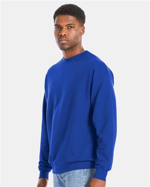 Hanes RS160 Deep Royal — on model side