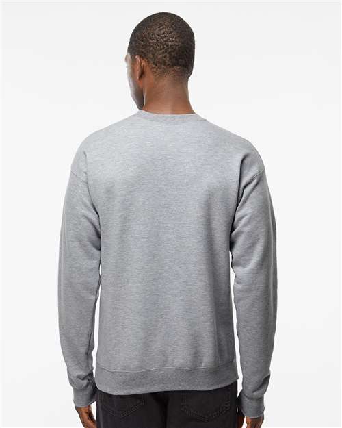 Hanes RS160 Light Steel — on model back