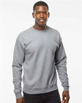 Hanes RS160 Light Steel — on model front