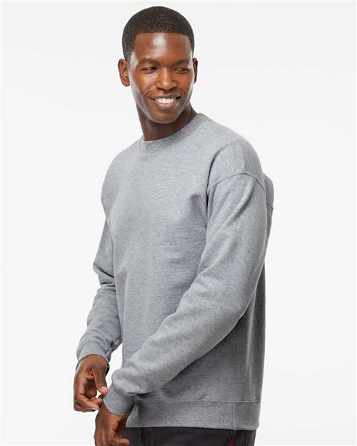 Hanes RS160 Light Steel — on model side