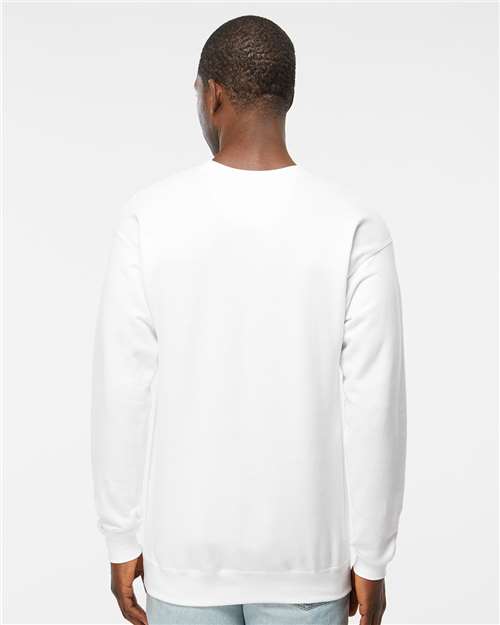 Hanes RS160 White — on model back
