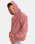 Hanes F170 Mauve — on model side