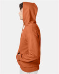 Hanes F170 Pumpkin — on model side