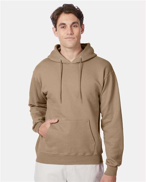 Hanes F170 Pebble — on model front