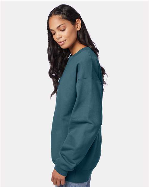 Hanes F260 Cactus — on model side
