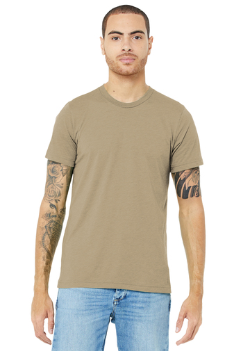 Unisex Triblend T-Shirt - Tan Triblend