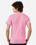Champion T425 Pink Candy — on model back