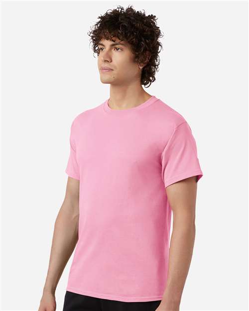 Champion T425 Pink Candy — on model side