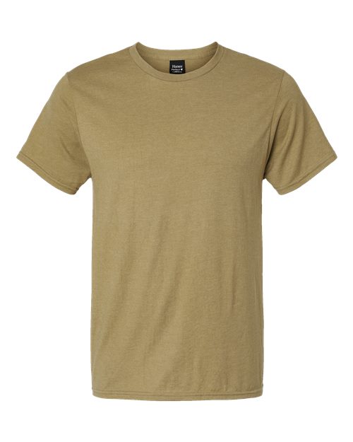 Hanes 4980 Brown Sugar Heather — front