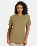 Hanes 4980 Brown Sugar Heather — on model front
