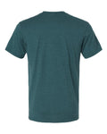 Hanes 4980 Jade Pine Heather — back