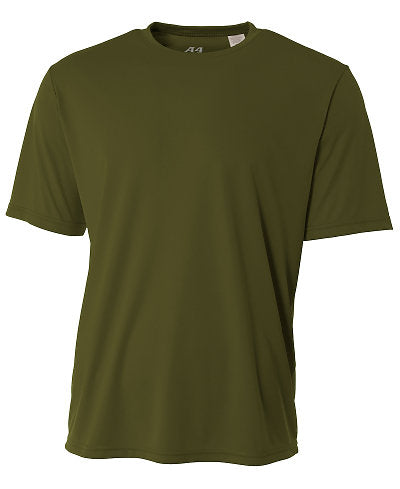 Youth Cooling Performance T-Shirt - Military Green
