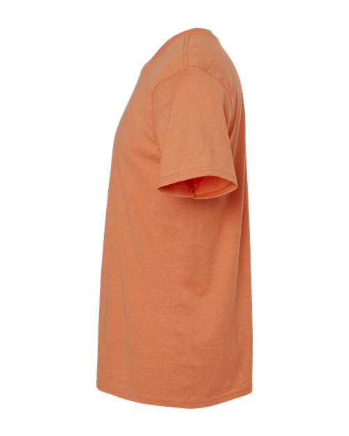 Hanes 4980 Pumpkin Heather — direct side