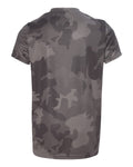 Youth Performance Short-Sleeve T-Shirt - Sport Graphite Laser Camo