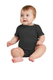 Rabbit Skins 4400 - Infant Baby Rib Bodysuit - Black