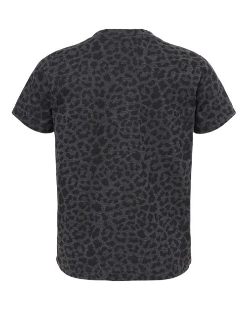 Rabbit Skins 3321 Black Leopard — back