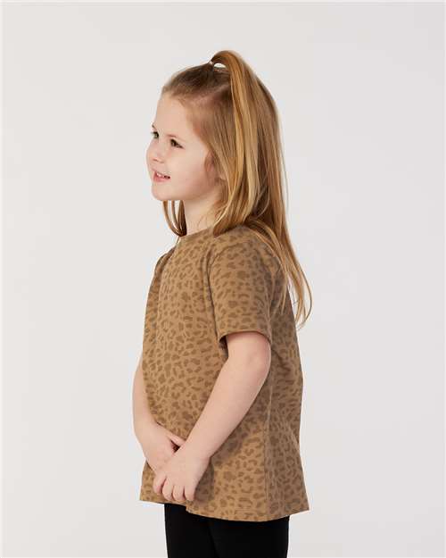 Rabbit Skins 3321 Brown Leopard — on model side
