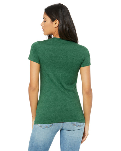 Women's Junior Fit Favorite T-Shirt - Heather Grass Green