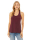 Bella + Canvas B6008 - Women's Jersey Racerback Tank - Maroon