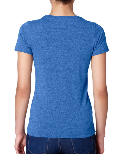 Women's Triblend Crew - Vintage Royal
