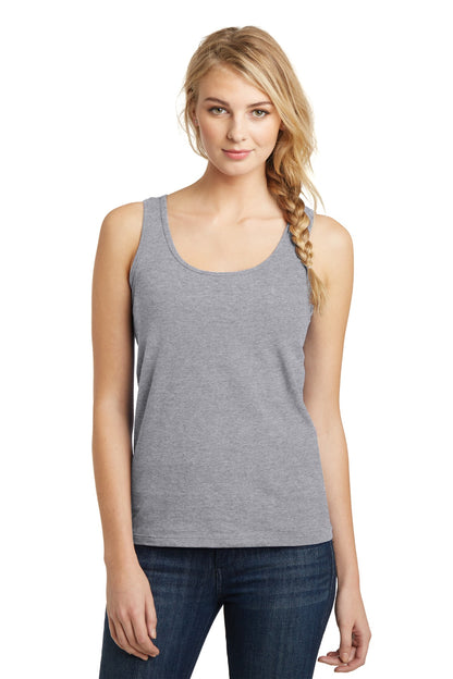 Women's Junior The Concert Tank - Heather Gray