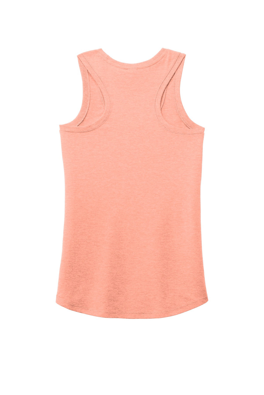 Women's Perfect Tri Racerback Tank - Heather Dusty Peach