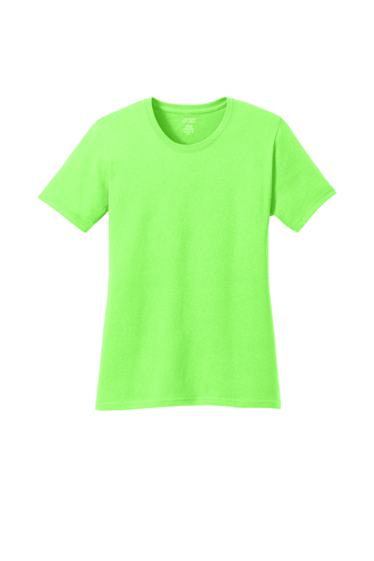 Women's Core Cotton Tee - Neon Green