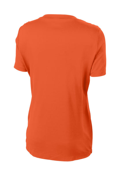 Women's PosiCharge Competitor V-Neck Tee - Deep Orange