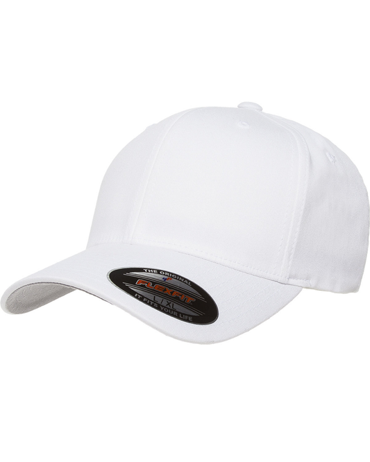 Unisex Value Cotton Twill Cap - White