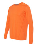 Unisex Performance®  Long-Sleeve Tech T-Shirt - Marbled Orange