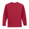 Unisex Long Sleeve Essential Tee - Red