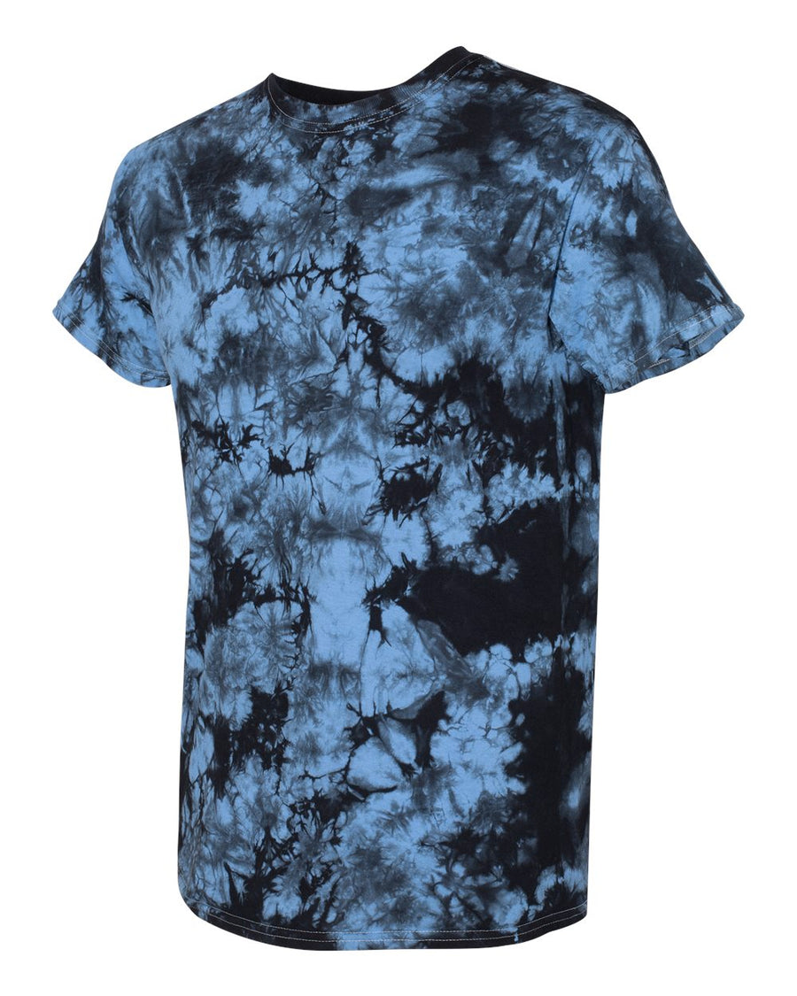 Crystal Tie Dye T-Shirt - Black / Columbia