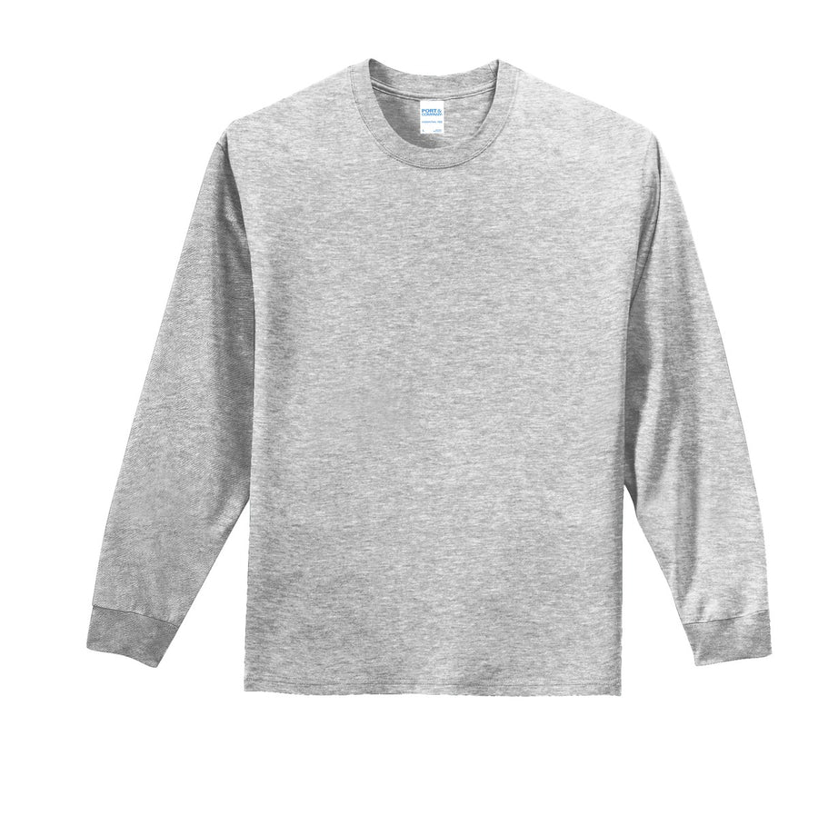 Unisex Long Sleeve Essential Tee - Ash