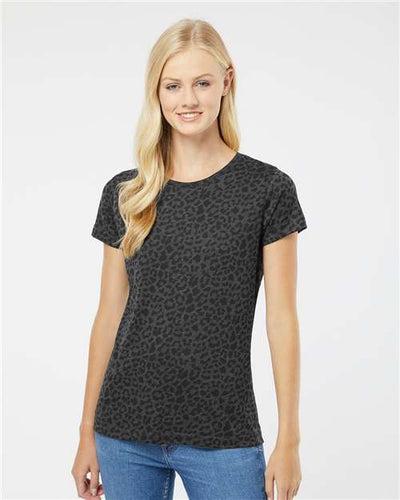 LAT 3516 Black Leopard — on model front