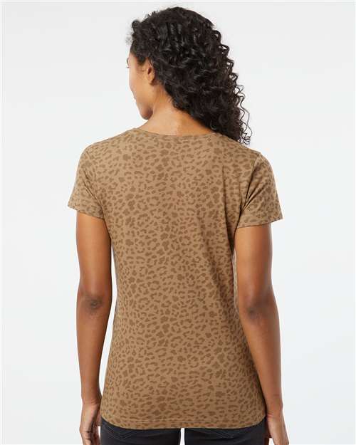 LAT 3516 Brown Leopard — on model back