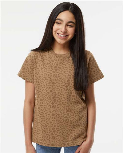 LAT 6101 Brown Leopard — on model front