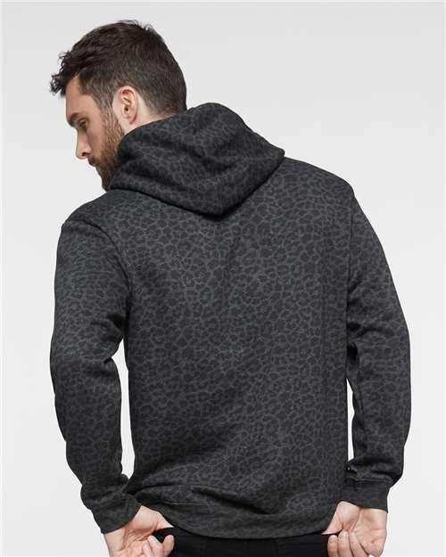 LAT 6926 Black Leopard — on model back