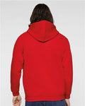 LAT 6926 Red — on model back