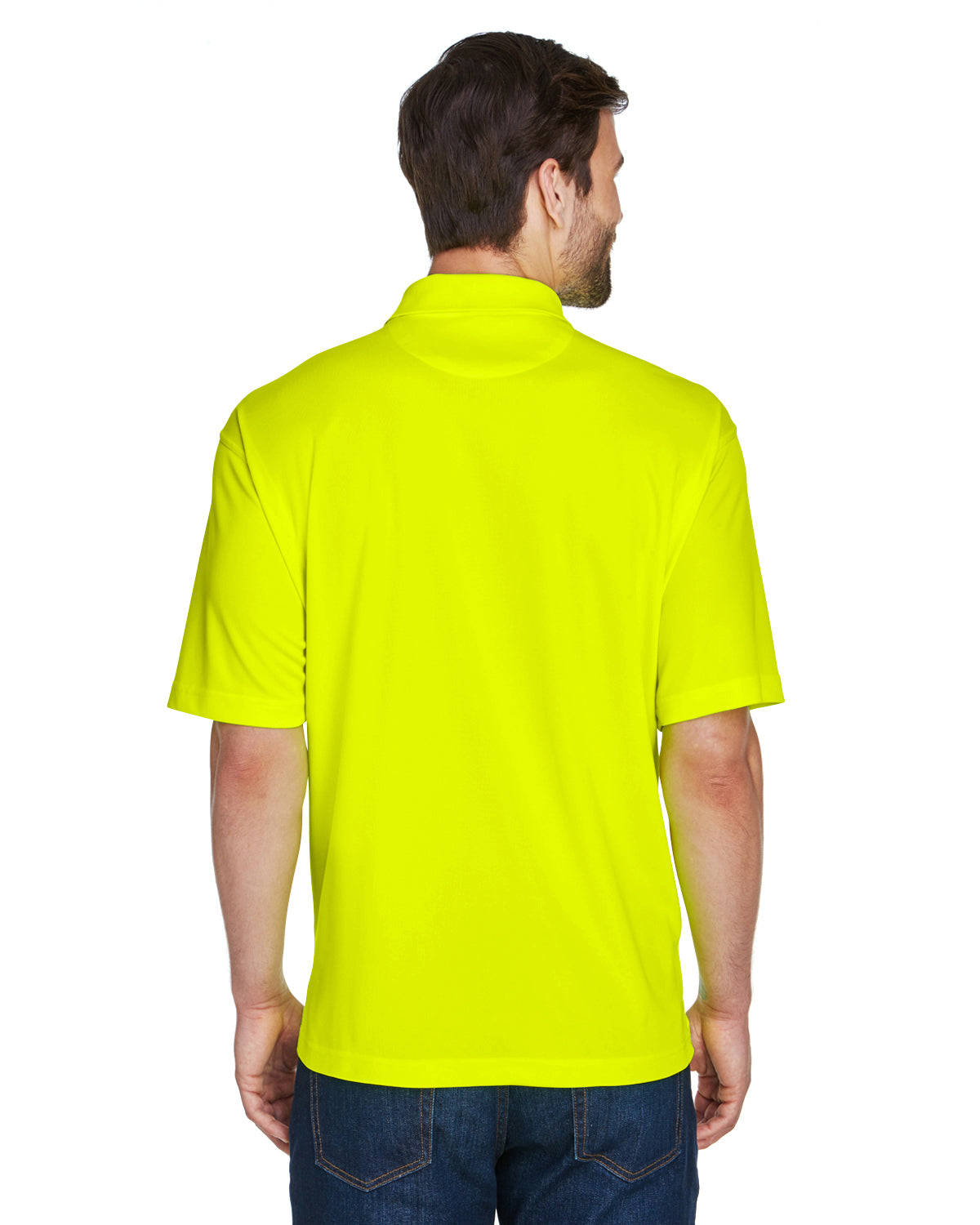 Men's Cool & Dry Mesh Piqué Polo - Bright Yellow