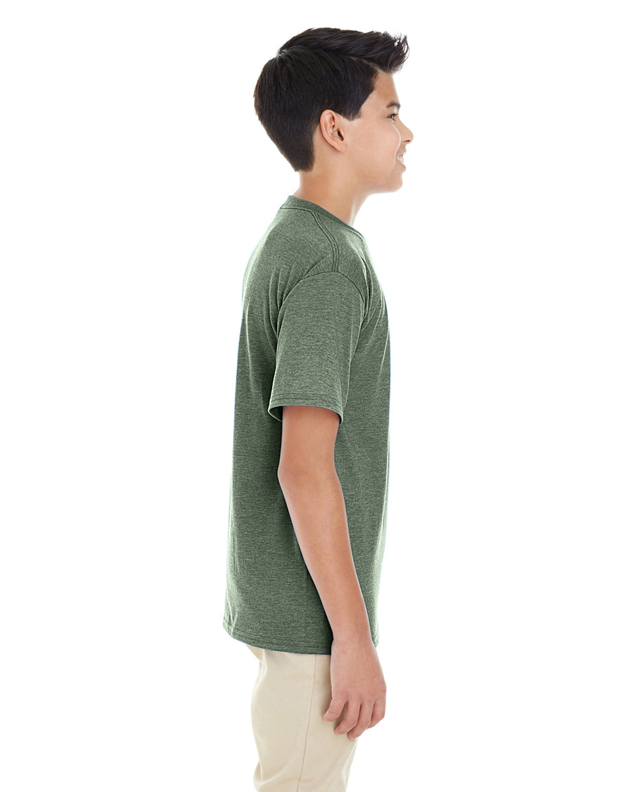 Youth Softstyle�� 4.5 oz. T-Shirt - Heather Military Green
