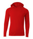 A4 A4N3409 - A4 Unisex Cooling Long Sleeve Hooded Tee - Scarlet