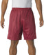 A4 N5296 - Unisex Nine Inch Inseam Mesh Short - Cardinal