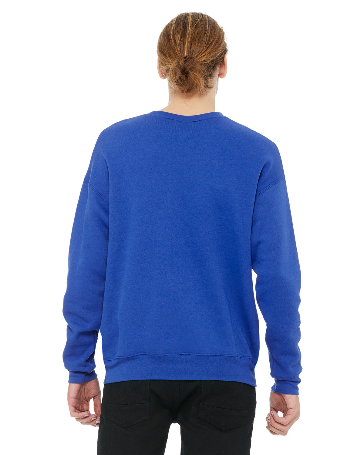 Unisex Drop Shoulder Fleece - True Royal