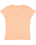Women's Harborside Melange V-Neck T-Shirt - Papaya Melange