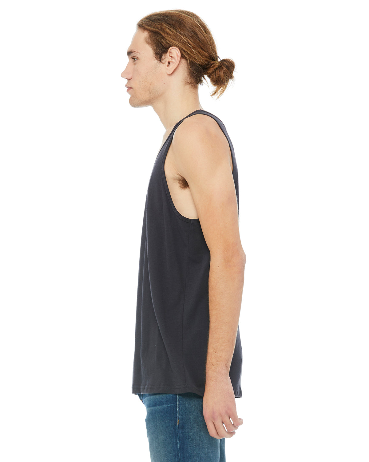 Unisex Jersey Tank - Dark Gray